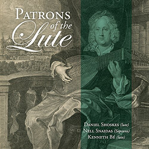 the album cover for Daniel Shoskes - Patrons of the Lute