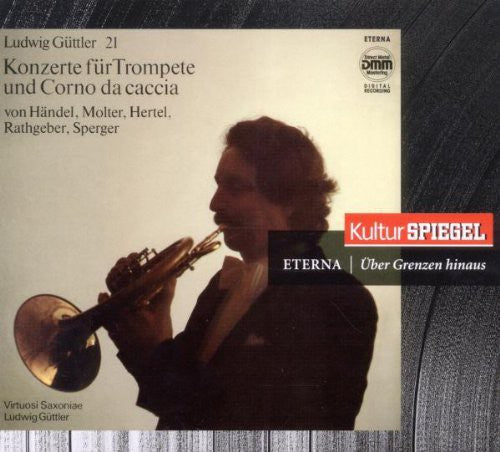 the album cover for Handel - Spiegel-Ed.09 Guttler