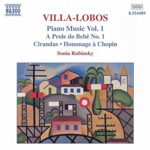 the album cover for Sonia Rubinsky - Piano Music 1