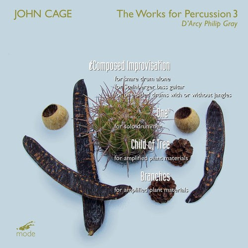 the album cover for Philip Gray - Cage: Works for Percussion 3