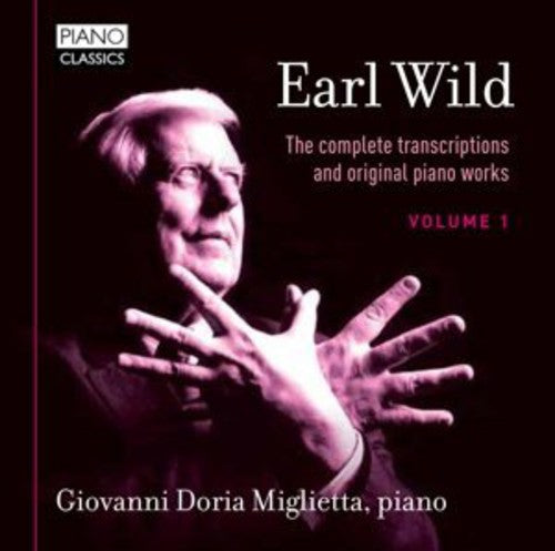 the album cover for The Wild - Comp Transcriptions & Original Piano Works Vol 1