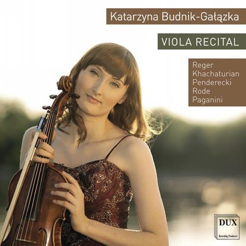 the album cover for Katarzyna Budnik-Galazka - Viola Recital