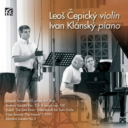 the album cover for Cepicky / Klansky - Violin Sonatas