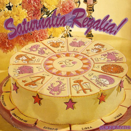 the album cover for Monomyth - Saturnalia Regalia