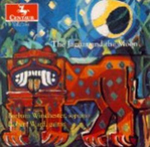 the album cover for Child / Villa-Lobos / Winchester / Ward Et Al - Jaguar & the Moon / Antiphons / Prelude 3 & 4