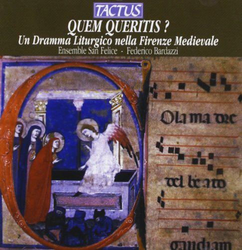 the album cover for Ensemble San Felice / Bardazzi - Quem Queritis