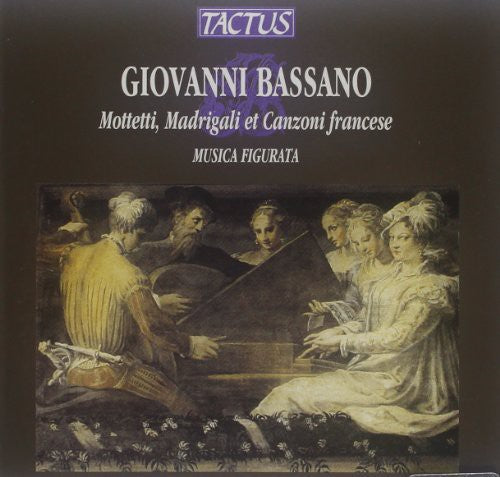 the album cover for Bassono / Musica Figurata / Lorenzetti - Motets Madrigals & Canzoni