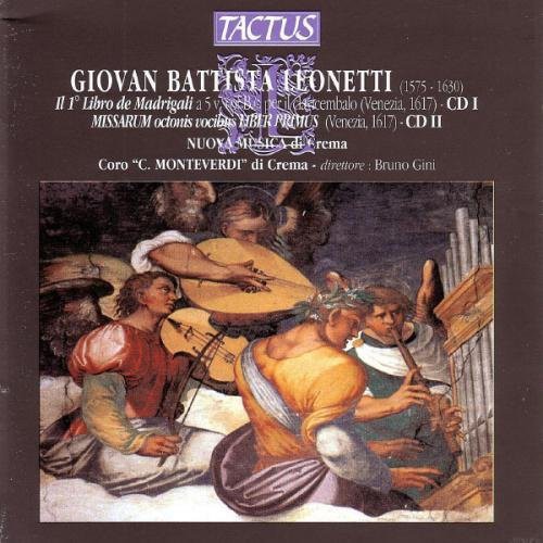 the album cover for Leonetti / Nuova Musica / Gini - Madrigals & Masses