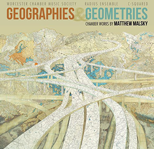 the album cover for Malskey - Geographies & Geometries