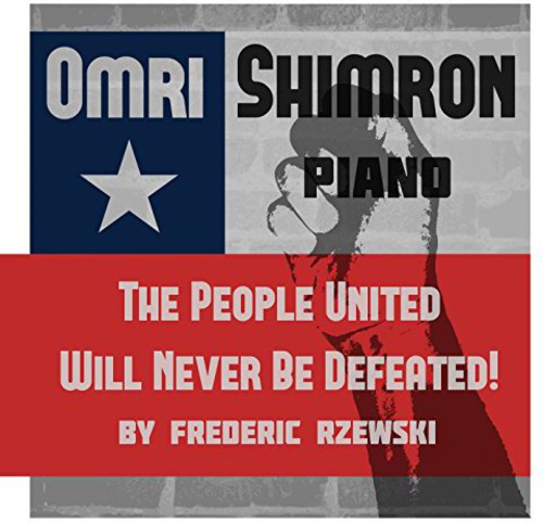 the album cover for Rzewski - People United Will Never Be Defeated