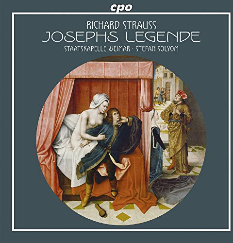 the album cover for Staatskapelle Weimar - Josephs Legende
