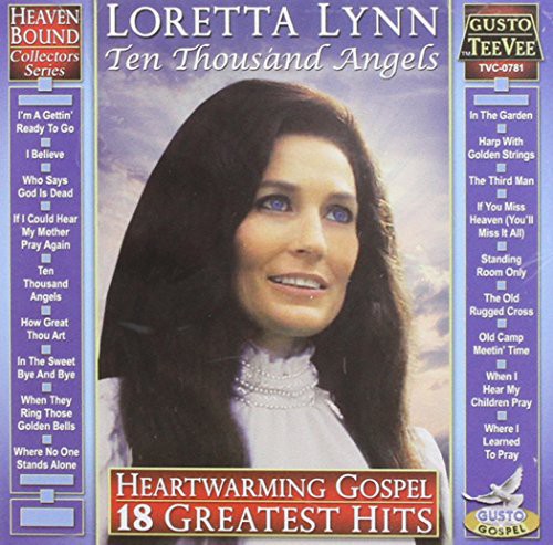 the album cover for Loretta Lynn - Heartwarming Gospel: 18 Greatest Hits