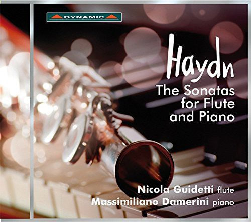 the album cover for Massimiliano Damerini - Sonatas for Flute & Piano