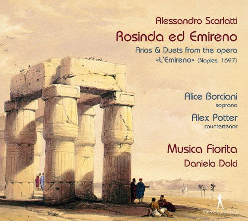 the album cover for D. Castello - Rosinda Ed Emireno-Arias & Duets from the Opera