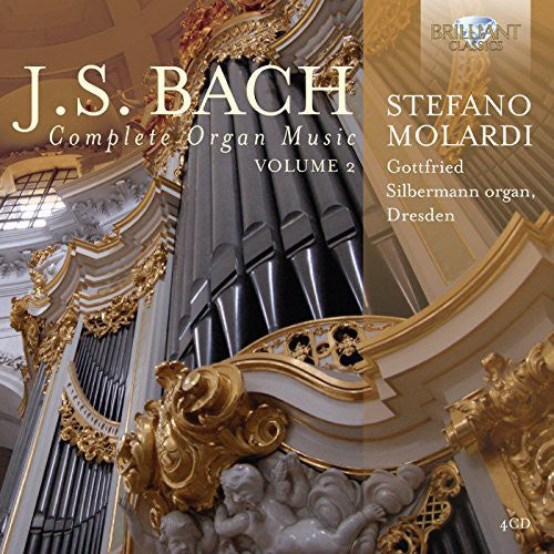 the album cover for Stefano Molardi - Complete Organ Music 2