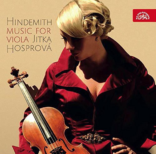 the album cover for Jitka Hosprova - Music for Viola