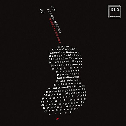 the album cover for Lutoslawski / Bujarski / Jablonski - Polish Cello Music