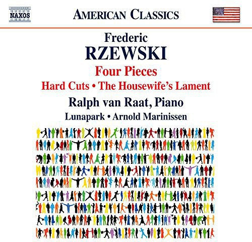 the album cover for Rzewski / Raat / Marinissen - Four Pieces