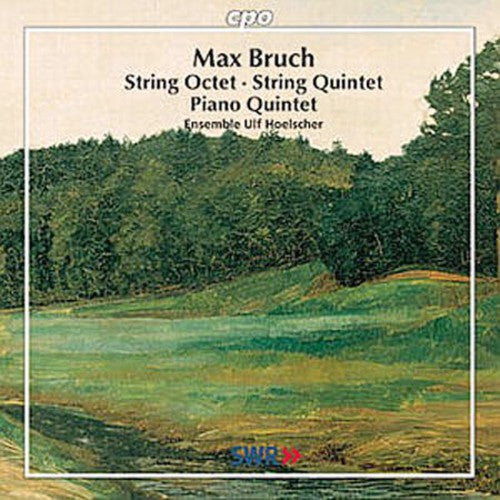the album cover for Ulf Hoelscher Ensemble - String Octet / Quintet for Piano & String Quintet