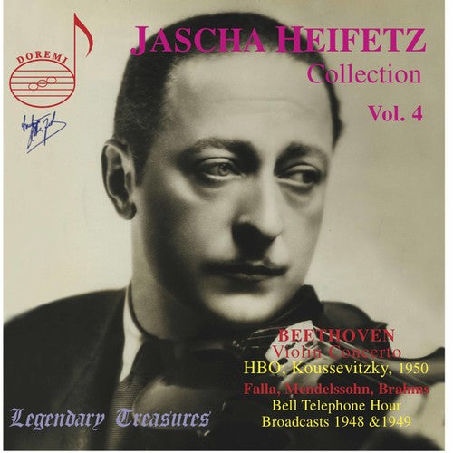 the album cover for Jascha Heifetz - Collection 4