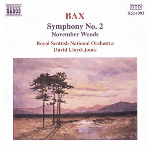 the album cover for David Lloyd-Jones - Symphony 2 in E minor & C Major