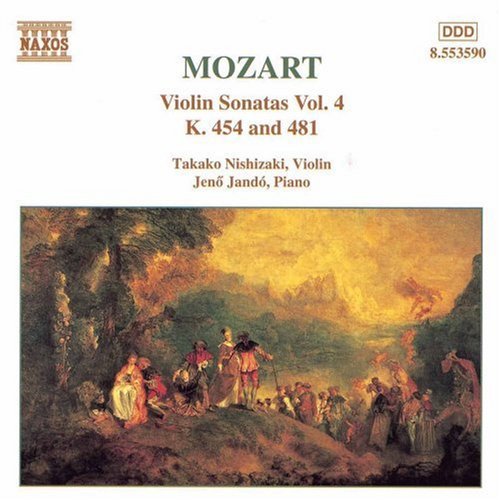 the album cover for Jenő Jandó - Violin Sonatas 4