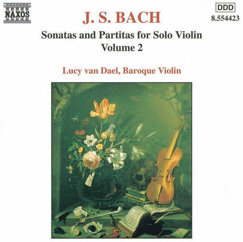 the album cover for Lucy Van Dael - Sonatas & Partitas for Solo Violin 2
