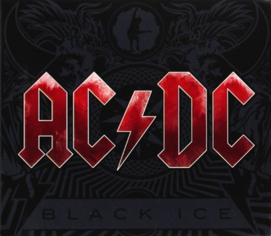 the album cover for Ac - Black Ice