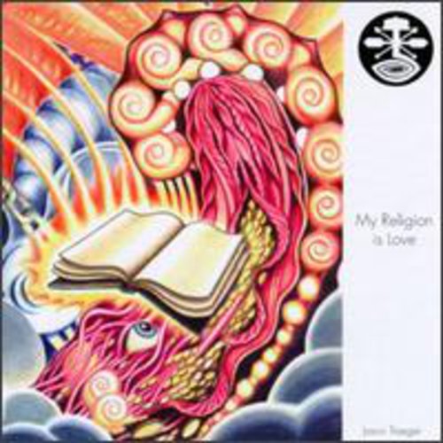 the album cover for Jason Traeger - My Religion Is Love
