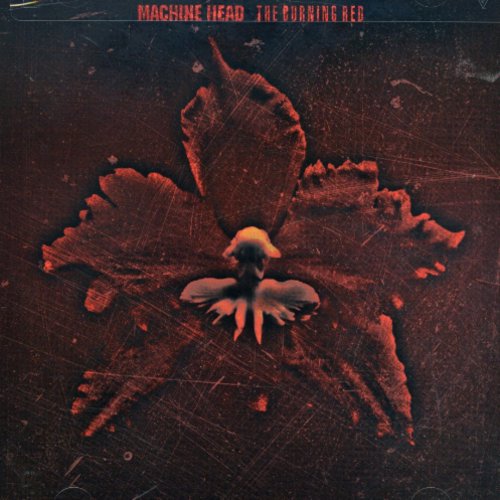 the album cover for Machine Head - Burning Red
