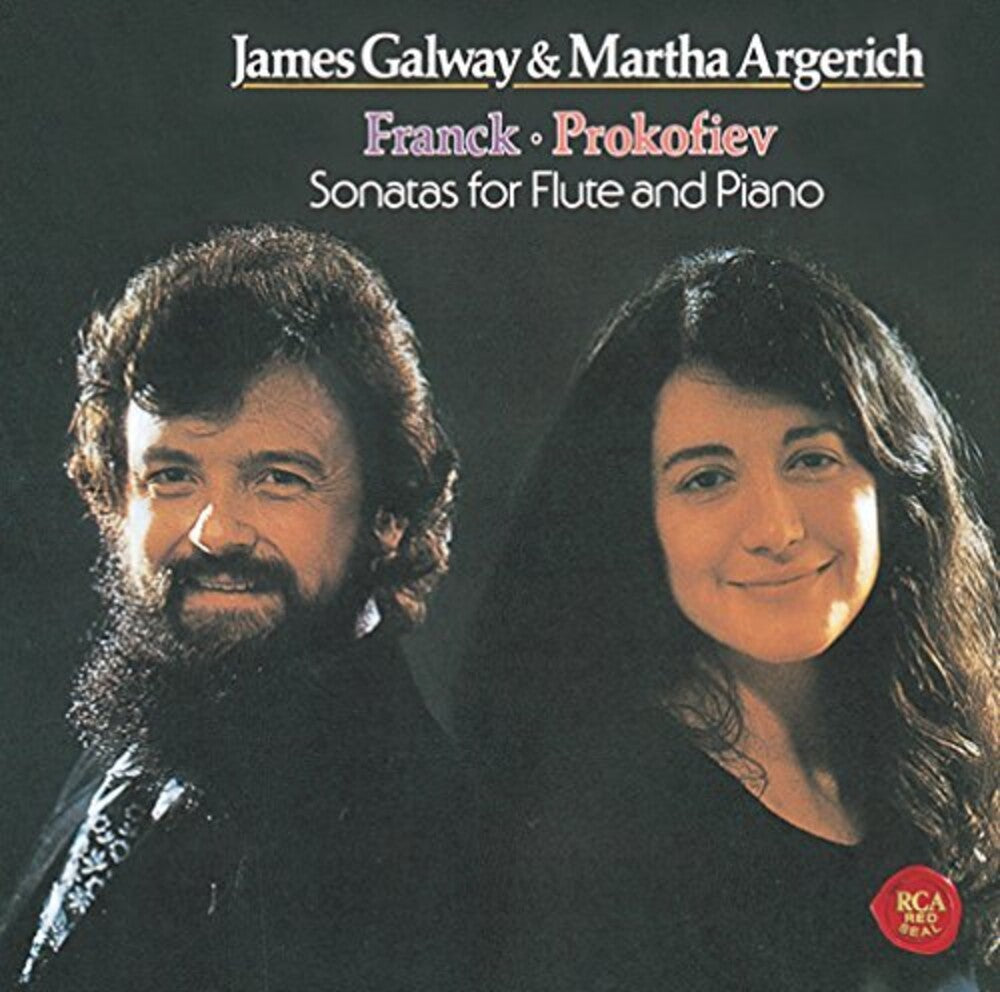 the album cover for James Galway - Franck & Prokofiev: Flute Sonatas