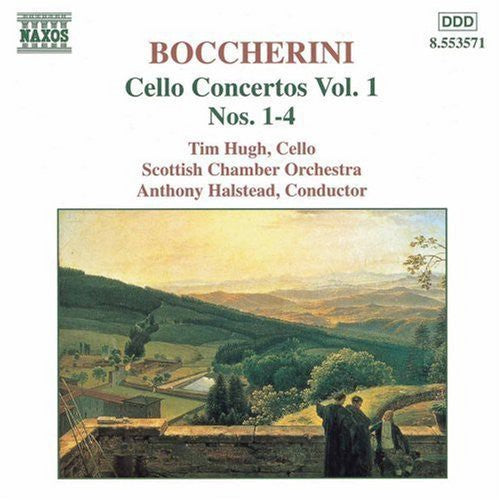 the album cover for Tim Hugh - Cello Convertos 1