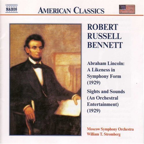 the album cover for William Stromberg - Abraham Lincoln: Likeness in Symphony