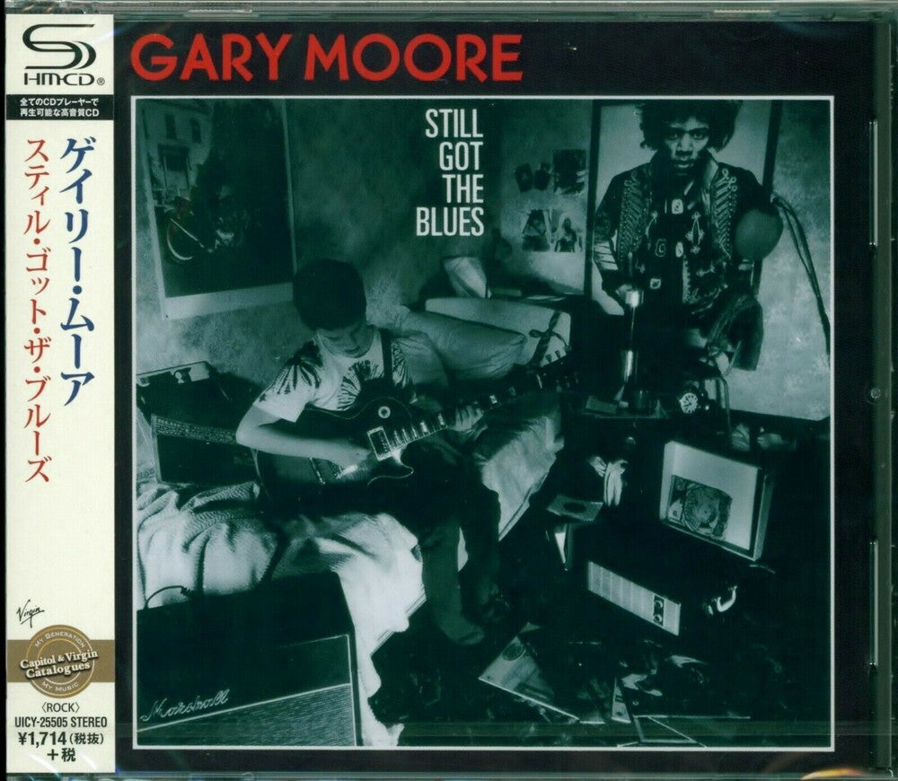 the album cover for Gary Moore - Still Got the Blues