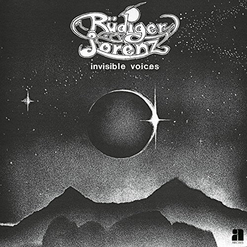 the album cover for Rudiger Lorenz - Invisible Voices