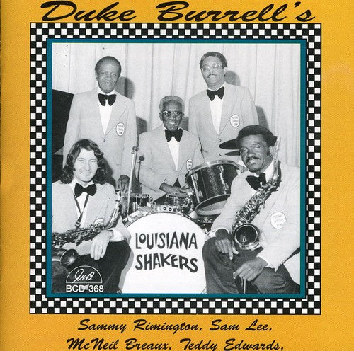the album cover for Duke Burrell & Louisiana Shake - Duke Burrell's Louisiana Shakers