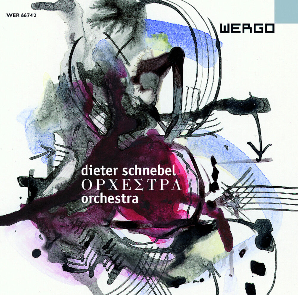 the album cover for Schnebel Orchestra / Various - Schnebel: Orchestra / Various