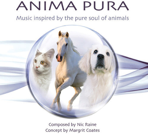 the album cover for Margrit Coats/Nic Raine - Anima Pura