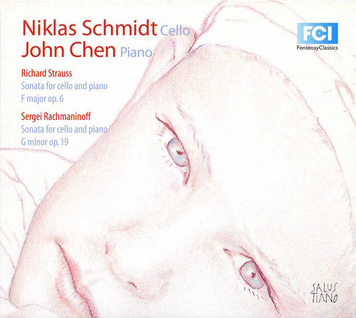 the album cover for Niklas Schmidt - Sons for Cello & Pno