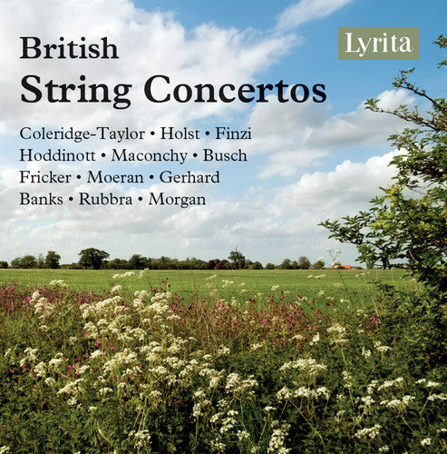 the album cover for British String Concertos / Various - British String Concertos / Various