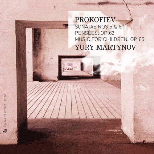 the album cover for Yury Martynov - Works for Pno