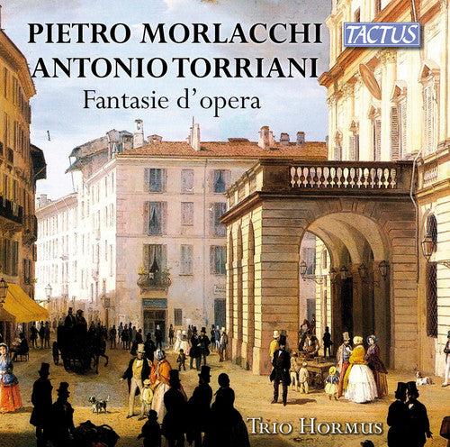 the album cover for Morlacchi / Trio Hormus - Operatic Fantasies