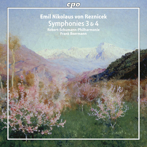 the album cover for Reznicek / Robert-Schumann-Philharmonie / Beermann - Syms 3 & 4
