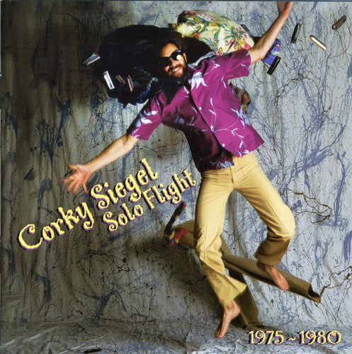 the album cover for Corky Siegel - Solo Flight 1975-1980
