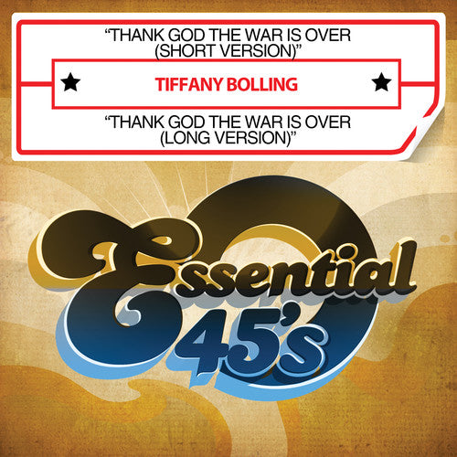 the album cover for Tiffany Bolling - Thank God the War Is Over