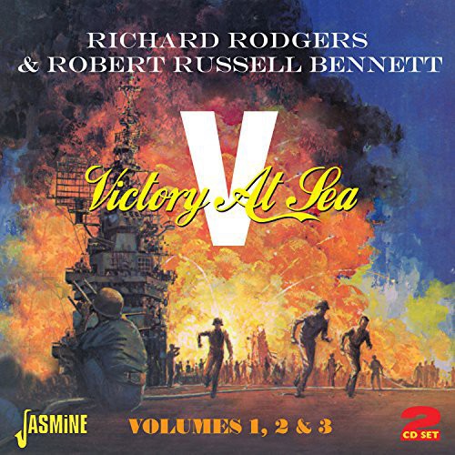 the album cover for Richard Rodgers - Victory at Sea 1 2 3