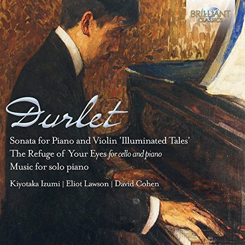 the album cover for Kiyotaka Izumi - Violin Son & Music for Cello & Piano
