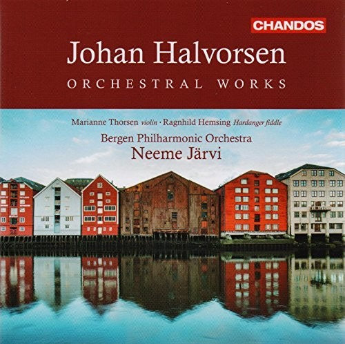 the album cover for Halvorsen / Jarvi / Bergen Phil Orch - Orchestral Works