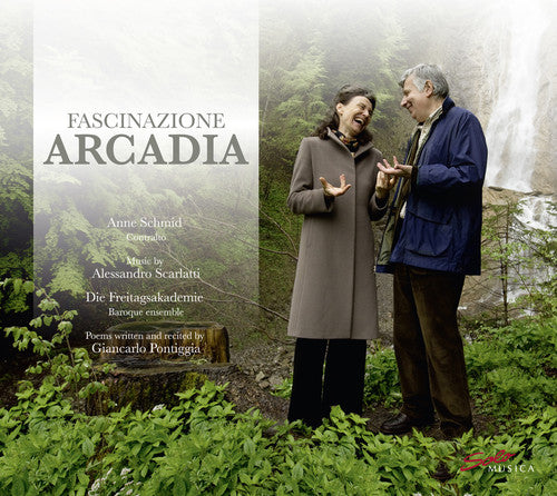 the album cover for Scarlatti / Schmid / Freitagsakademie / Pontiggia - Fascinazione Arcadia