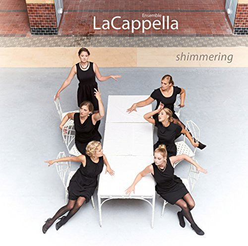 the album cover for Gjeilo / Durufle / Schumann / Ensemble Lacappella - Shimmering